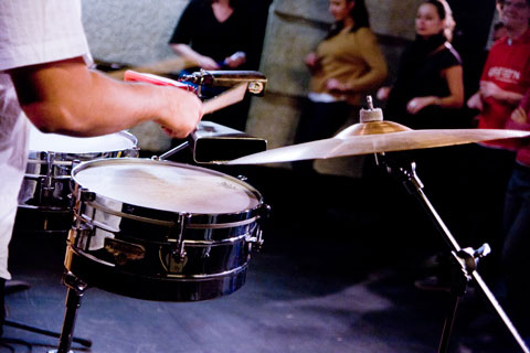 Timbales - Stage musicalité pour danseurs - Temática